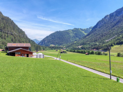 Baulandparzelle mit 5-Zimmer Einfamilienhaus-Vorprojekt im Grünen image 3