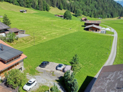 Baulandparzelle mit 5-Zimmer Einfamilienhaus-Vorprojekt im Grünen image 7