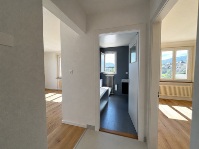 Appartement rénové avec magnifique vue sur le lac et les Alpes image 5