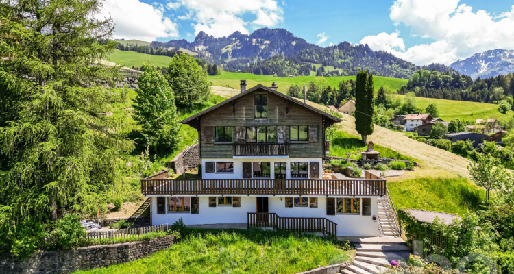 Maison avec appartement indépendant ? Vue montagnes à Charmey image 1