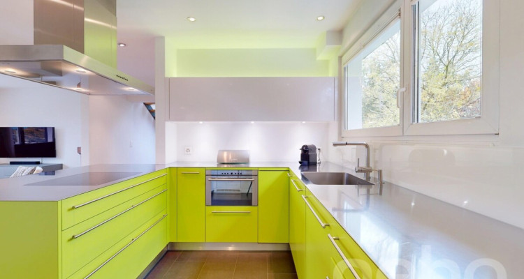 Unverbaubares Panorama: Exklusives 5.5-Zimmer-Einfamilienhaus mit Pool image 5