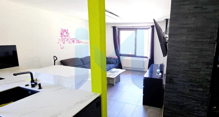 Appartement de 3,5 pièces lumineux vue sur les montagne  image 1