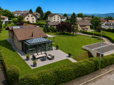 Grande propriété avec deux habitations indépendantes pouvant être réunifiées dans un cadre résidentiel privilégié image 1