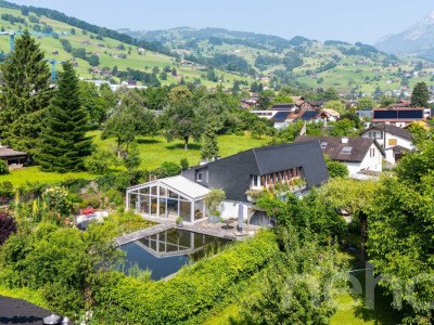 EFH in Grabs mit Naturpool, Privatsphäre & Gartenidylle image 1