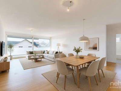 Moderne 3.5-Zi.-Wohnung mit grossem Balkon und Option für 2 Parkplätze image 1