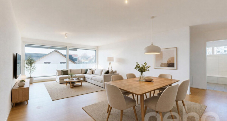 Moderne 3.5-Zi.-Wohnung mit grossem Balkon und Option für 2 Parkplätze image 2