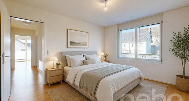 Moderne 3.5-Zi.-Wohnung mit grossem Balkon und Option für 2 Parkplätze image 3