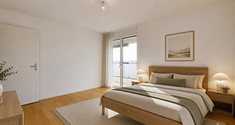 Moderne 3.5-Zi.-Wohnung mit grossem Balkon und Option für 2 Parkplätze image 5