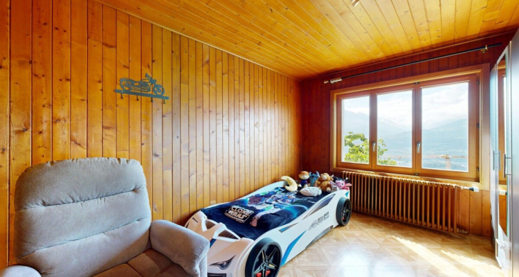 Duplex de 6.5 pièces avec balcon, garages et vue dégagée à Savièse image 8