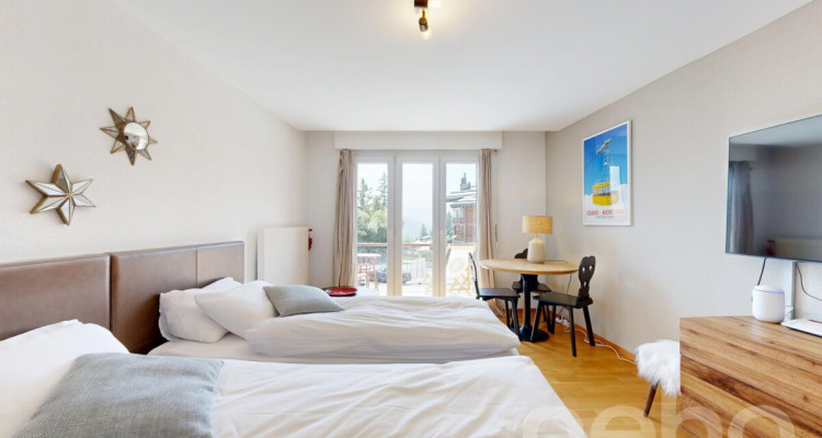 Superbe studio rénové à Crans-Montana image 9