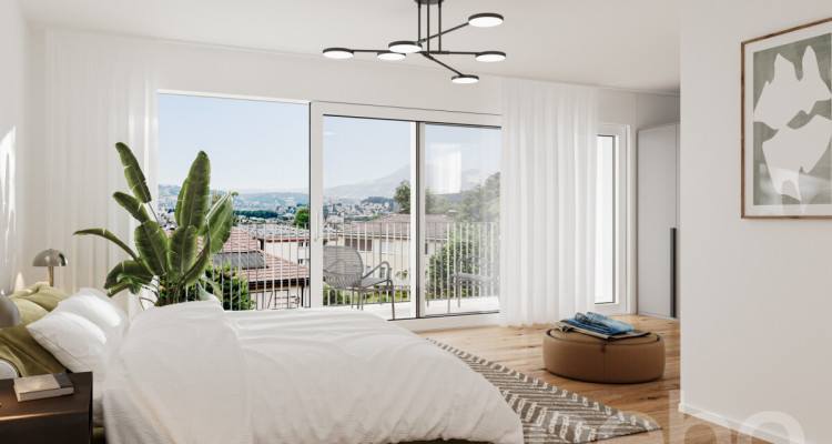 Neubau-Doppelhaushälfte mit Dachterrasse und Fernsicht image 2