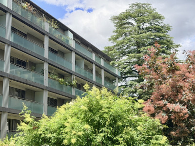 Appartement contemporain avec vue dominante sur Genève, dans un écrin de verdure image 9