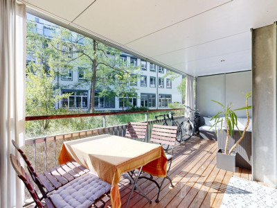 3 Minuten zum HB. Grosszügige Maisonette mit 2 Balkonen image 3