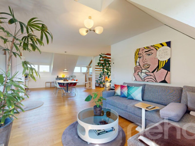 Erstklassige 3.5-Zimmer-Maisonette-Dachwohnung image 2