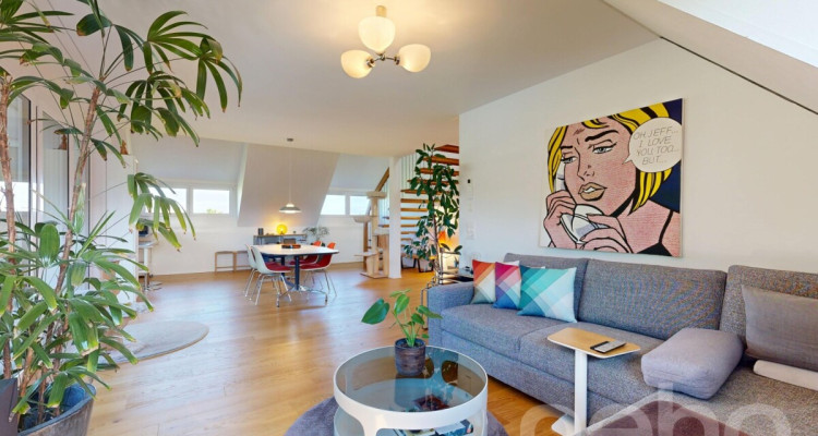 Erstklassige 3.5-Zimmer-Maisonette-Dachwohnung image 2