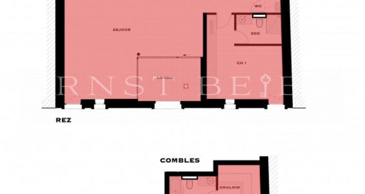 PROMOTION SUR PLANS - Magnifique duplex de standing de 4.5 pièces - 126m2 image 9