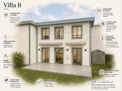NEUVE - Jolie villa familiale de 4.5 pièces – 111 m2 – lot B image 2