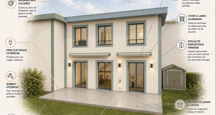 NEUVE - Jolie villa familiale de 4.5 pièces – 111 m2 – lot B image 2