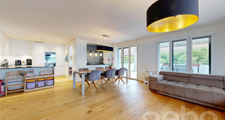 Moderne 5-Zimmer-Wohnung mit grossem Balkon in Boswil image 1
