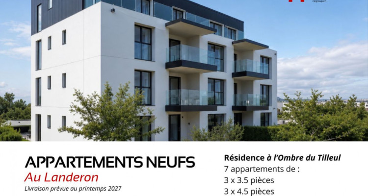 Appartement sur plans 4,5 pièces au Landeron image 1
