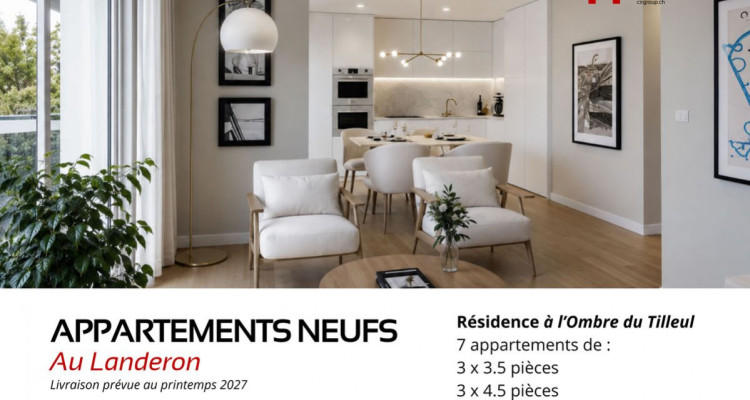 Appartement neuf au Landeron (Livraison printemps 2027) image 1