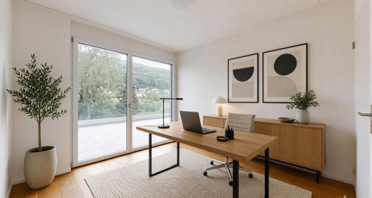 Moderne Doppelhaushälfte mit Weitsicht und grosser Terrasse image 8