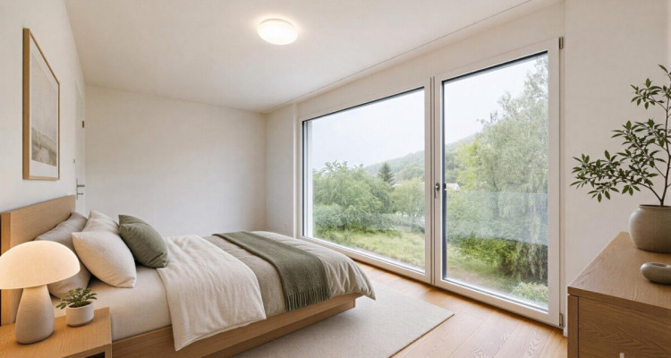 Moderne Doppelhaushälfte mit Weitsicht und grosser Terrasse image 12