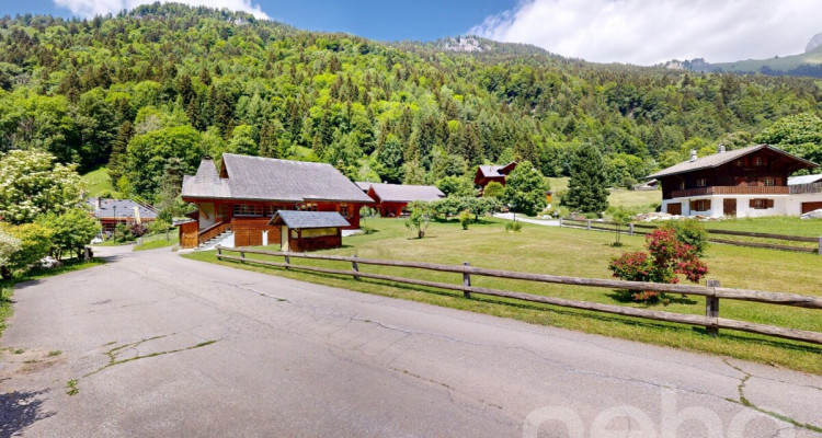 Chalet de caractère : jardin bucolique et potentiel rare image 1