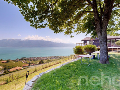 Lélégance dun chalet entre lac, vignes et montagnes image 3