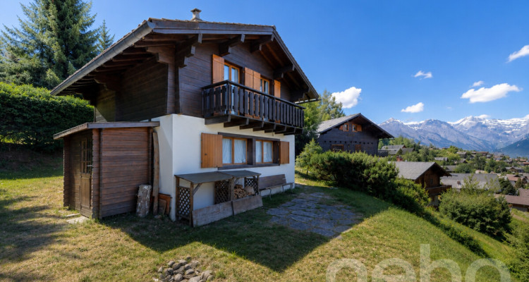 Magnifique chalet avec vue panoramique à Haute-Nendaz image 1
