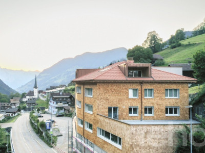 2.5-Zimmer-Attikawohnung mit Weitblick in Spiringen image 11