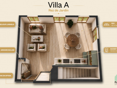 NEUVE - Jolie villa familiale de 4.5 pièces – 114 m2  – lot A image 3