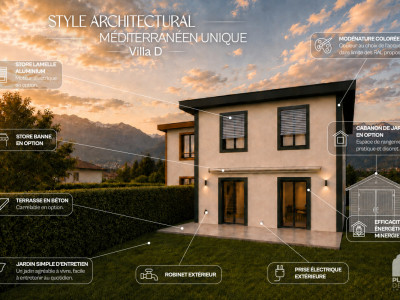 NEUVE - Jolie villa de 3.5 pièces et 92 m2 à budget maîtrisé – lot D image 2