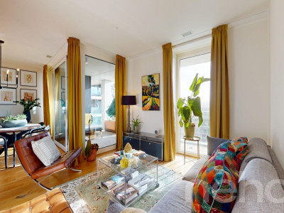 Moderne 2.5-Zimmer-Wohnung mit Skyline-Flair und Weitsicht image 1