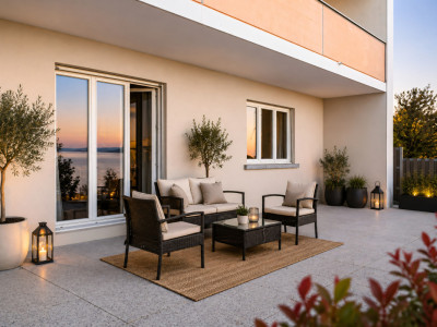 Magnifique appart.2 pièces meublé situé dans un quartier résidentiel de villas image 2
