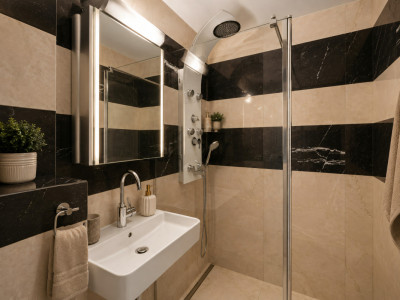 Magnifique appart.2 pièces meublé situé dans un quartier résidentiel de villas image 7