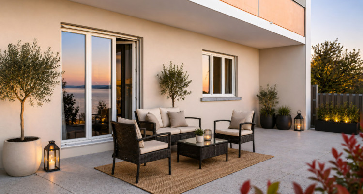 Magnifique appart.2 pièces meublé situé dans un quartier résidentiel de villas image 2