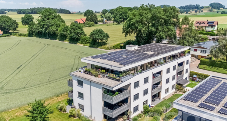 Attique dexception avec terrasse panoramique entre Fribourg et Berne image 10