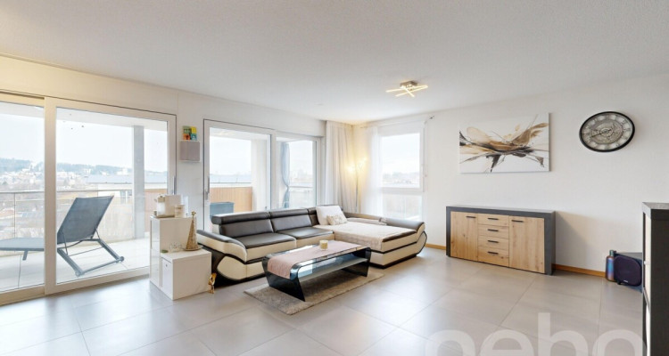 Appartement T4 de 106 m² avec vue montagne à la Chaux-de-Fonds image 11