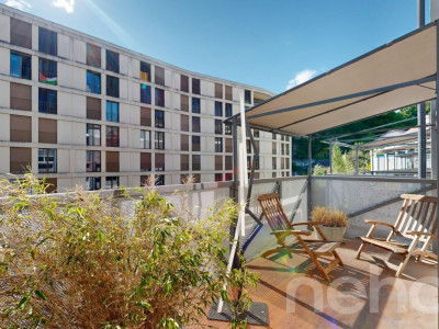 Unique : Duplex contemporain / grand balcon ouest / vue lac partielle image 3