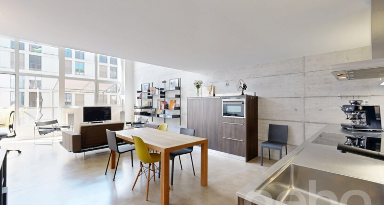 Unique : Duplex contemporain / grand balcon ouest / vue lac partielle image 5