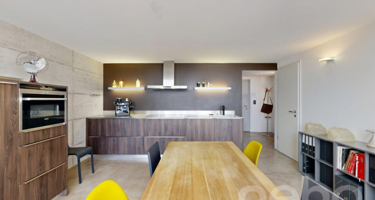 Unique : Duplex contemporain / grand balcon ouest / vue lac partielle image 11