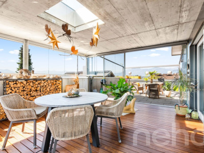 Exklusive Attika mit Wintergarten und 120 m² Terrasse image 5