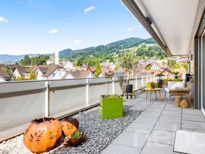 Exklusive Attika mit Wintergarten und 120 m² Terrasse image 7