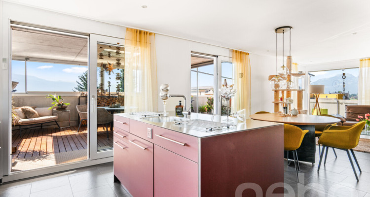 Exklusive Attika mit Wintergarten und 120 m² Terrasse image 4