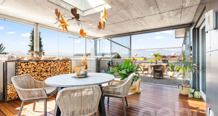 Exklusive Attika mit Wintergarten und 120 m² Terrasse image 5