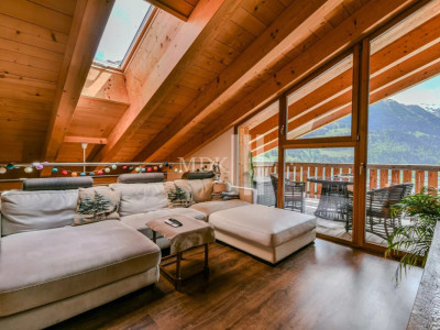 Magnifique duplex de standing avec vue sur les Dents du Midi image 9