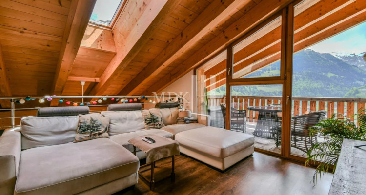 Magnifique duplex de standing avec vue sur les Dents du Midi image 9