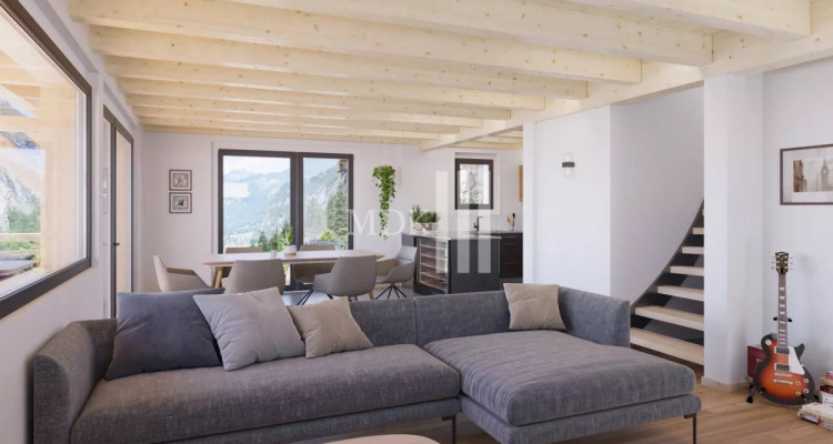 Chalet neuf avec permis de construire en vigueur image 3