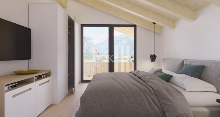 Chalet neuf avec permis de construire en vigueur image 4